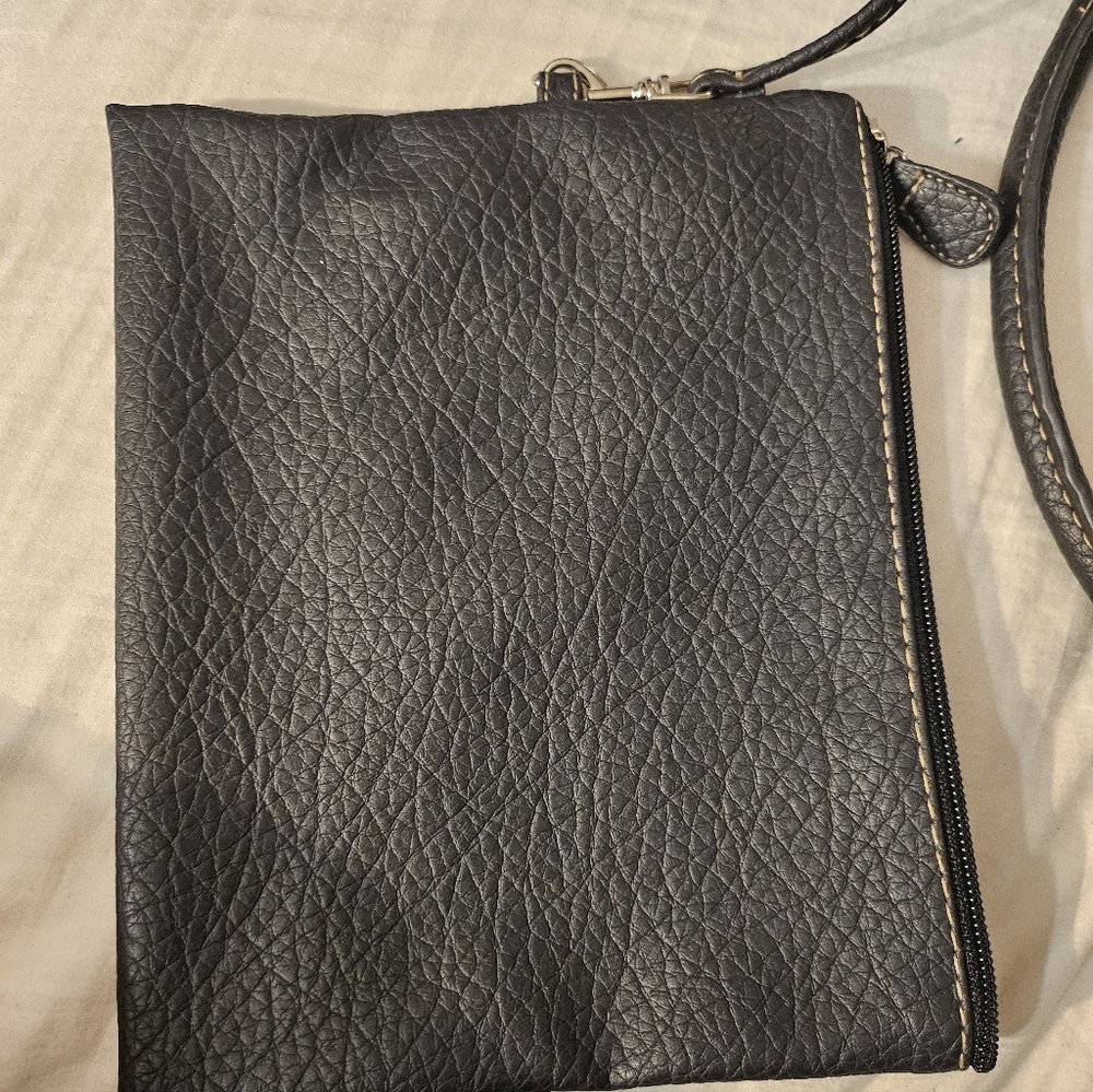 Rosetti Black Shoulder Purse/tote/computer Bag - Picture 5 of 11